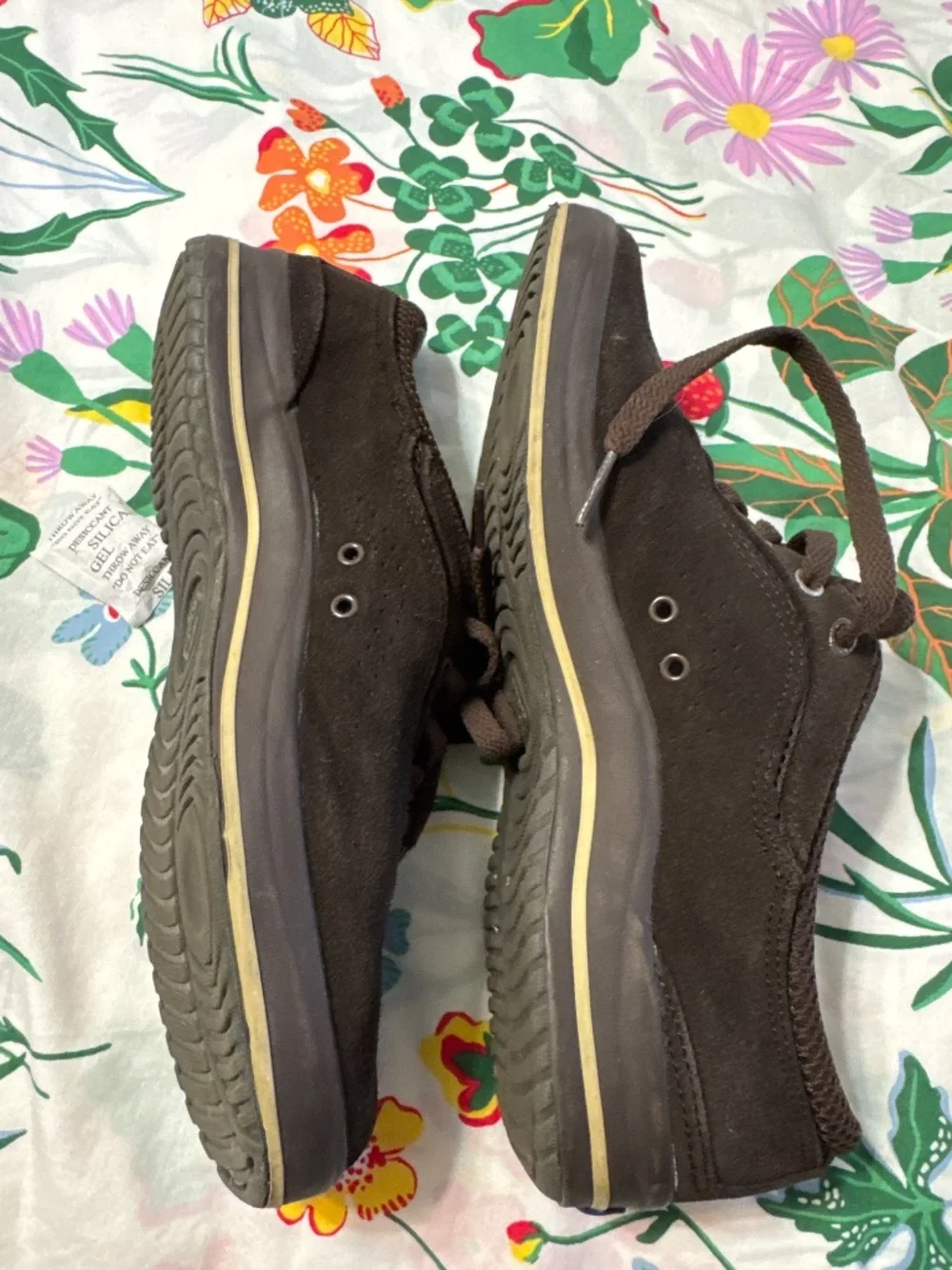 Keds  brown suede, tennis shoes, size 9